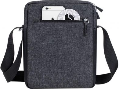 Rivacase TABLET CASE CROSSBODY 11"/8811 BLACK MELANGE RIVACASE 8811BLACKMELANGE | Elektrika.lv