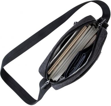 Rivacase TABLET CASE CROSSBODY 11"/8811 BLACK MELANGE RIVACASE 8811BLACKMELANGE | Elektrika.lv