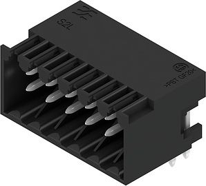 Weidmuller S2L 3.50/12/90G 3.5SN BK BX 1728020000 | Elektrika.lv