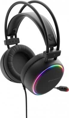 Genesis Genesis | On-Ear Gaming Headset | Neon 613 | Built-in microphone | 3.5 mm, USB Type-A | Black NSG-2092
