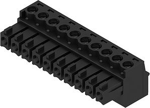 Weidmuller BCZ 3.81/10/180 SN BK BX 1792830000 | Elektrika.lv