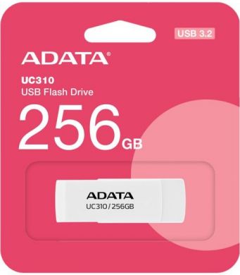 Adata ADATA | USB Flash Drive | UC310 | 256 GB | USB 3.2 Gen1 | White UC310-256G-RWH