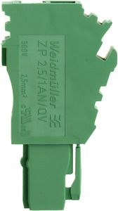 Weidmuller ZP 2.5/1AN/QV/1 GN 1820570000 | Elektrika.lv