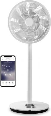 Duux Whisper Flex Smart Fan, 3-27W, 26 speeds, white DXCF11 | Elektrika.lv