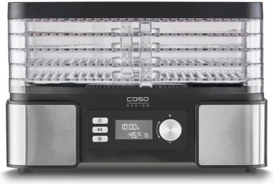 Caso Design Caso | Food Dehydrator | DH 450 | Power 370-450 W | Number of trays 5 | Temperature control | Integrated timer | Black/Stainless Steel 03165