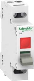 Schneider Electric iSW 1P 20A slodzes atslēdzējs, sarkans 230V Acti9 A9S61120 | Elektrika.lv