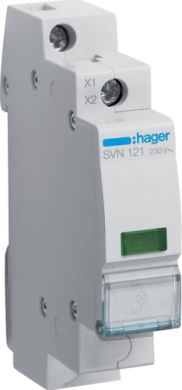 Hager Green Indicator light 230VAC SVN121 | Elektrika.lv