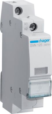 Hager LED Индикатор белый 230V AC SVN125 | Elektrika.lv