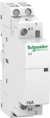 Schneider Electric iCT16A Moduļu kontaktors 1NO 16A 230VAC Acti9 Lite un Acti9 A9C22711 | Elektrika.lv