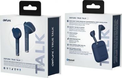  Defunc | Earbuds | True Talk | In-ear Built-in microphone | Bluetooth | Wireless | Blue D4314