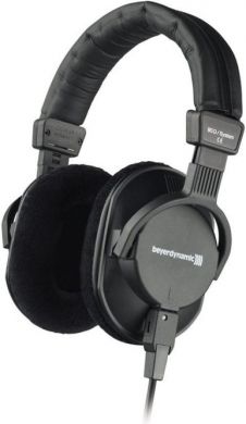 Beyerdynamic Beyerdynamic Studio headphones DT 250 3.5 mm and adapter 6.35 mm, On-Ear, Black 443530 | Elektrika.lv