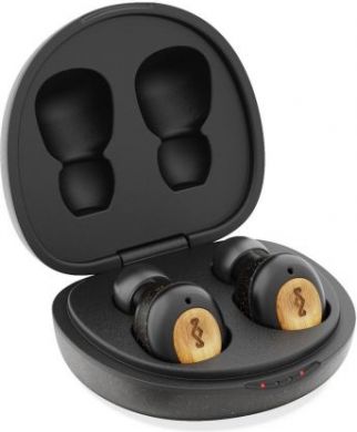 Marley Champion Wireless earphones, Bluetooth, Built-In microphone, Black EM-JE131-SB | Elektrika.lv