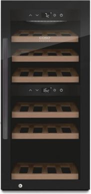 Caso Design WineExclusive 24 Brīvstāvošs vīna ledusskapis, melns 00718 | Elektrika.lv