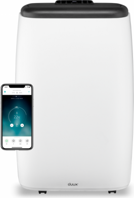 Duux Air Conditioner Smart Mobile North, 3 speeds, White, 18000 BTU/h, 41 m² DXMA13 | Elektrika.lv