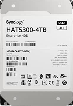 Synology Synology Hard Drive 	HAT5300-4T 7200 RPM, 4000 GB HAT5300-4T | Elektrika.lv