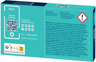  Thermal paste ARCTIC MX-6, 4g with 6pcs. ACTCP00084A | Elektrika.lv