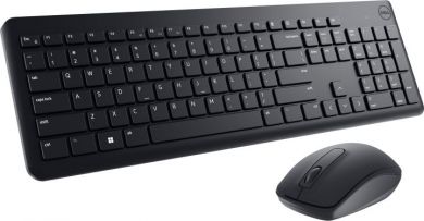 Dell Dell KM3322W Keyboard and Mouse Set Wireless Ukrainian Black Numeric keypad 580-AKGK | Elektrika.lv