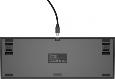 Genesis Genesis | Mechanical Gaming Keyboard | THOR 404 TKL RGB | Mechanical Gaming Keyboard | Wired | US | USB Type-A | 1005 g | Kailh Box Brown V2 NKG-2071