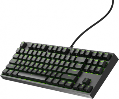 Genesis Genesis | Black | Mechanical Gaming Keyboard | THOR 404 TKL RGB | Mechanical Gaming Keyboard | Wired | US | USB Type-A | 1005 g | Gateron Yellow Pro NKG-2069