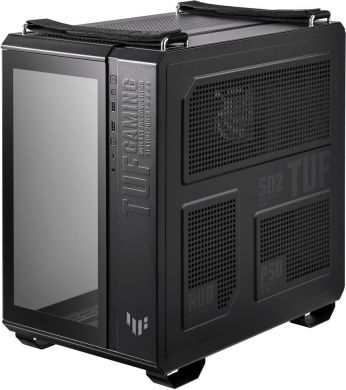 Asus Case ASUS GT502 PLUS MidiTower Not included ATX MicroATX MiniITX Colour Black GT502PLUS/BLK/TG/TUFGAM GT502PLUS/BLK/TG/TUF | Elektrika.lv