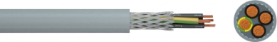 Faber Cable YSLCY-OZ 2x0.75 shielded, gray (500m) 0320970400500 | Elektrika.lv