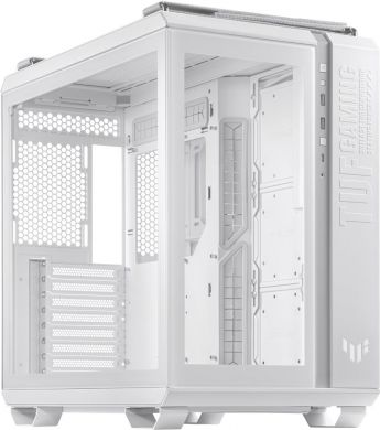 Asus Case ASUS TUF Gaming GT502 MidiTower Case product features Transparent panel Not included ATX MicroATX MiniITX Colour White GAMGT502PLUS/TGARGBWH GAMGT502PLUS/TGARGBW | Elektrika.lv