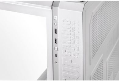 Asus Case ASUS TUF Gaming GT502 MidiTower Case product features Transparent panel Not included ATX MicroATX MiniITX Colour White GAMGT502PLUS/TGARGBWH GAMGT502PLUS/TGARGBW | Elektrika.lv