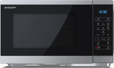 Sharp Sharp | YC-MS252AE-S | Microwave Oven | Free standing | 25 L | 900 W | Silver YC-MS252AE-S