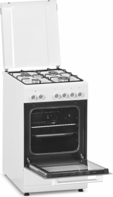 SIMFER Simfer | Cooker | 5405SERBB | Hob type Gas | Oven type Electric | White | Width 50 cm | Electronic ignition | Depth 60 cm | 43 L 5405SERBB