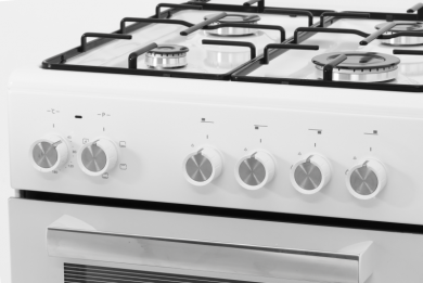 SIMFER Simfer | Cooker | 5405SERBB | Hob type Gas | Oven type Electric | White | Width 50 cm | Electronic ignition | Depth 60 cm | 43 L 5405SERBB