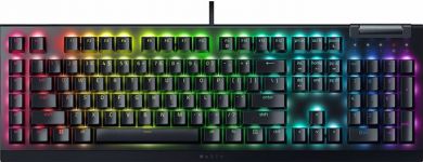 Razer Razer | Black | Mechanical Gaming Keyboard | BlackWidow V4 X | Mechanical Gaming Keyboard | Wired | US | N/A g | Green Mechanical Switches (Clicky) RZ03-04700100-R3M1