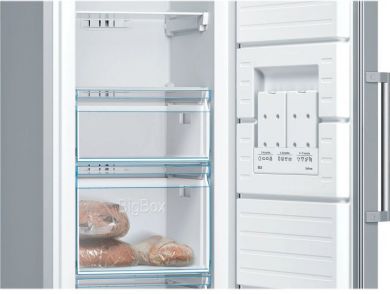 BOSCH Bosch | GSN36VLEP | Freezer | Energy efficiency class E | Upright | Free standing | Height 186 cm | Total net capacity 242 L | No Frost system | Stainless Steel GSN36VLEP