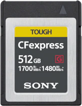 Sony Sony CEBG128.SYM CEB-G Series CFexpress Type B Memory Card - 512GB | Sony | CEB-G Series CFexpress Type B Memory Card | CEBG512.SYM | 512 GB | CF-express | Flash memory class CEBG512.SYM