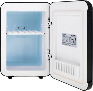 ADLER Adler mini refrigerator, free standing, larder, height 27 cm, fridge net capacity 4 L, black AD 8084 | Elektrika.lv