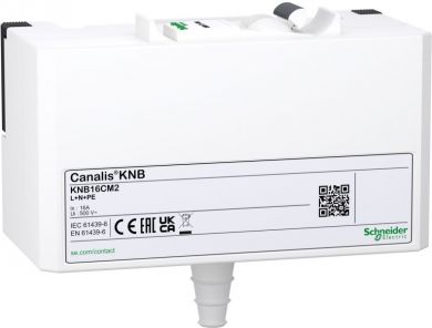 Schneider Electric Canalis tap-off unit with iC60N phase selection 16A L+N+PE KNB16CM2 | Elektrika.lv