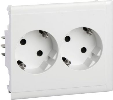 Schneider Electric CYB-PS 2 set socket outlet, white 5940010 | Elektrika.lv