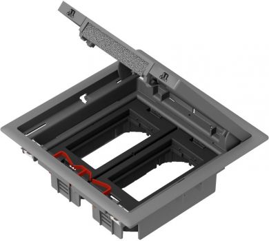 Schneider Electric OptiLine 45 - Altira floor outlet box, 4 mod. ism50624 | Elektrika.lv