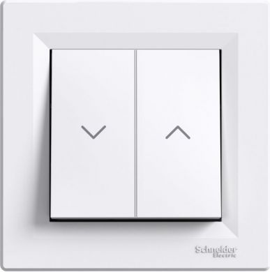 Schneider Electric 3 gang blind switch, white Asfora EPH1300121 | Elektrika.lv