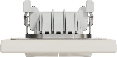 Schneider Electric 2 klavišų perjungiklis, rusvai gelsvas, with frame Asfora EPH0600123 | Elektrika.lv