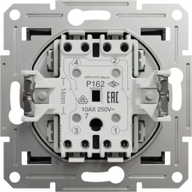 Schneider Electric 1 gang Intermediate switch, 1P,  without frame, Anthracite, Asfora EPH0500171 | Elektrika.lv