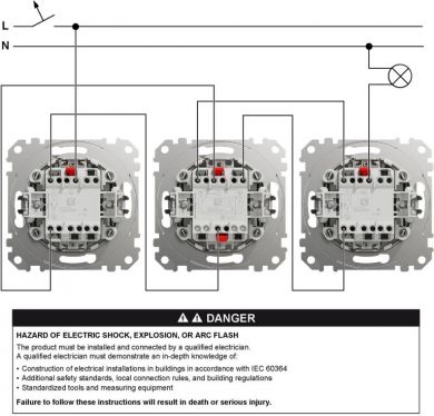 Schneider Electric Intermediate switch 10AX anthracite Sedna Design SDD114107 | Elektrika.lv