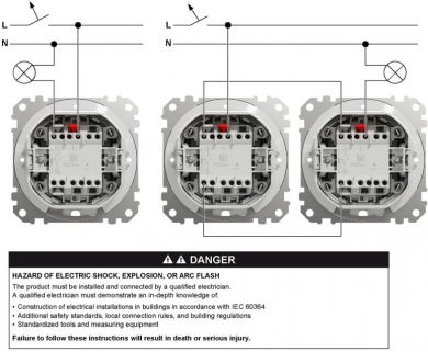 Schneider Electric Переключатель IP44 10AX бежевый Sedna Design SDD212106 | Elektrika.lv
