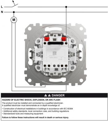 Schneider Electric Roller Blind switch 10AX, anthracite Sedna Design SDD114104 | Elektrika.lv