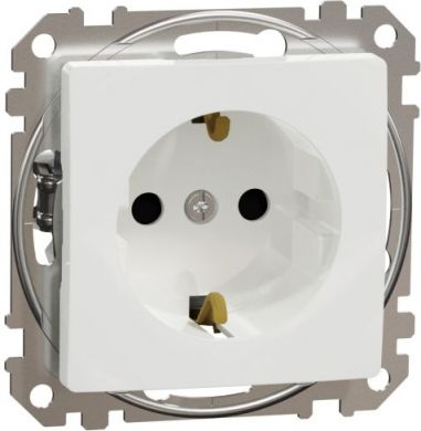 Schneider Electric Socket outlet, grounded, screwless, white Sedna Design SDD111022 | Elektrika.lv
