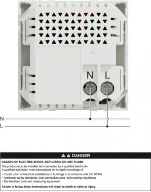 Schneider Electric USB charger 2x2,4A (A+C) 45W mechanism Merten system M MTN4366-0110 | Elektrika.lv