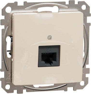 Schneider Electric 1xRJ45 DATA outlet CAT5E UTP, beige Sedna Design SDD112451 | Elektrika.lv