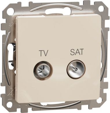 Schneider Electric TV / SAT ligzda gala 4dB , bēšs Sedna Design SDD112471S | Elektrika.lv