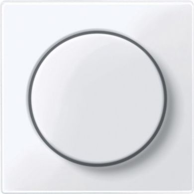 Schneider Electric Central plate with rotary knob, white, antibacterial Merten SystM MTN5250-0325 | Elektrika.lv