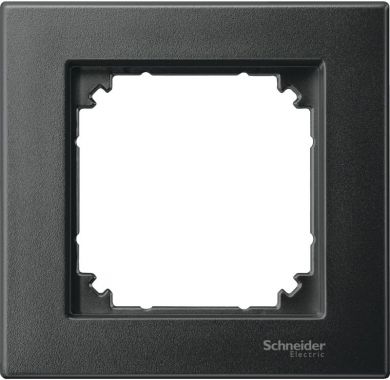 Schneider Electric Rāmis 1-vietīgs, antracīts Merten SystM M-Plan MTN486114 | Elektrika.lv