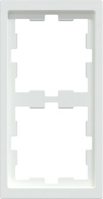 Schneider Electric Double frame, lotus white, D-Life MTN4020-6535 | Elektrika.lv